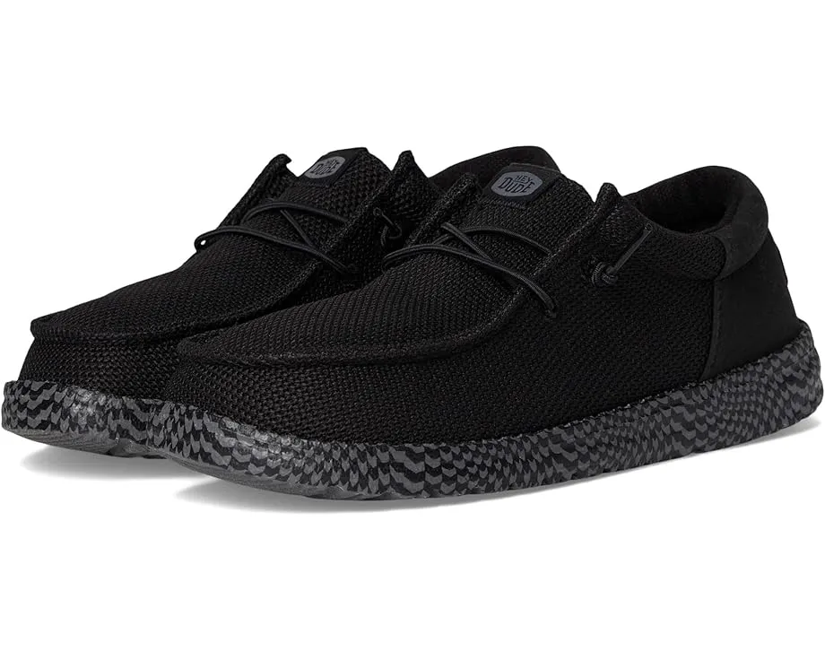 Кроссовки Wally Funk Warped Geo от Hey Dude Kids с геометрическим принтом и эластичными шнурками