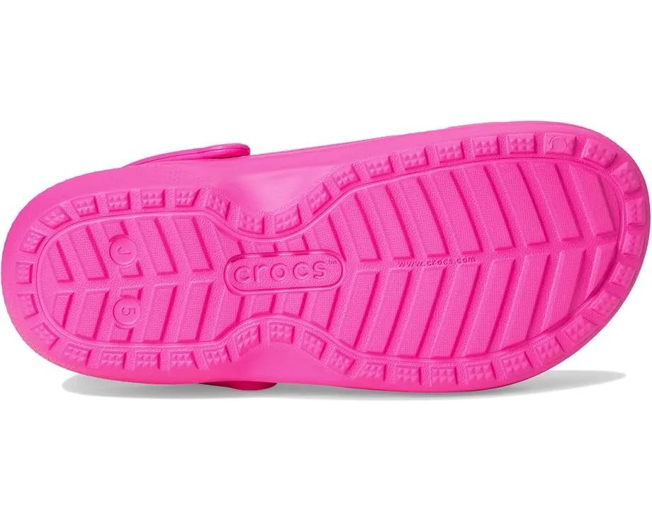 Crocs Classic Lined Clog детские утепленные сабо с искусственным мехом