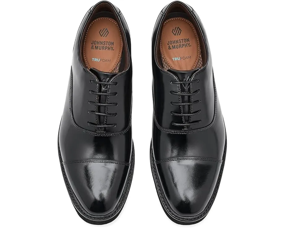 Туфли Tyson Dress Cap Toe Johnston Murphy из натуральной кожи