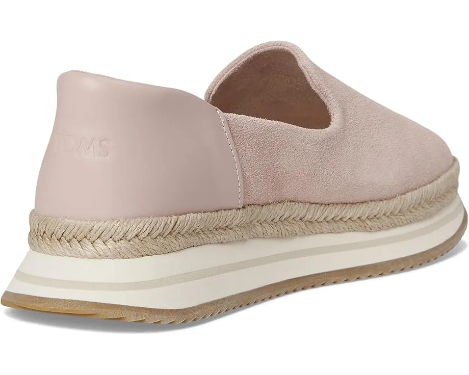 TOMS Jocelyn слипоны с джутовой отделкой и стельками OrthoLite