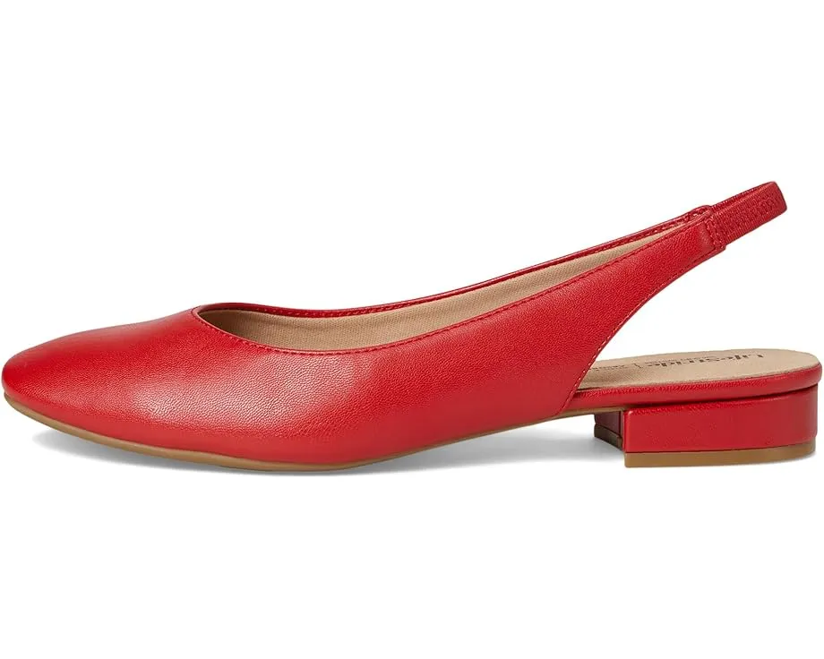 Балетки LifeStride Claire с квадратным носком и ремешком