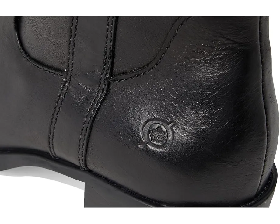 Высокие сапоги Born Harding до колена с кожаным верхом и квадратным каблуком