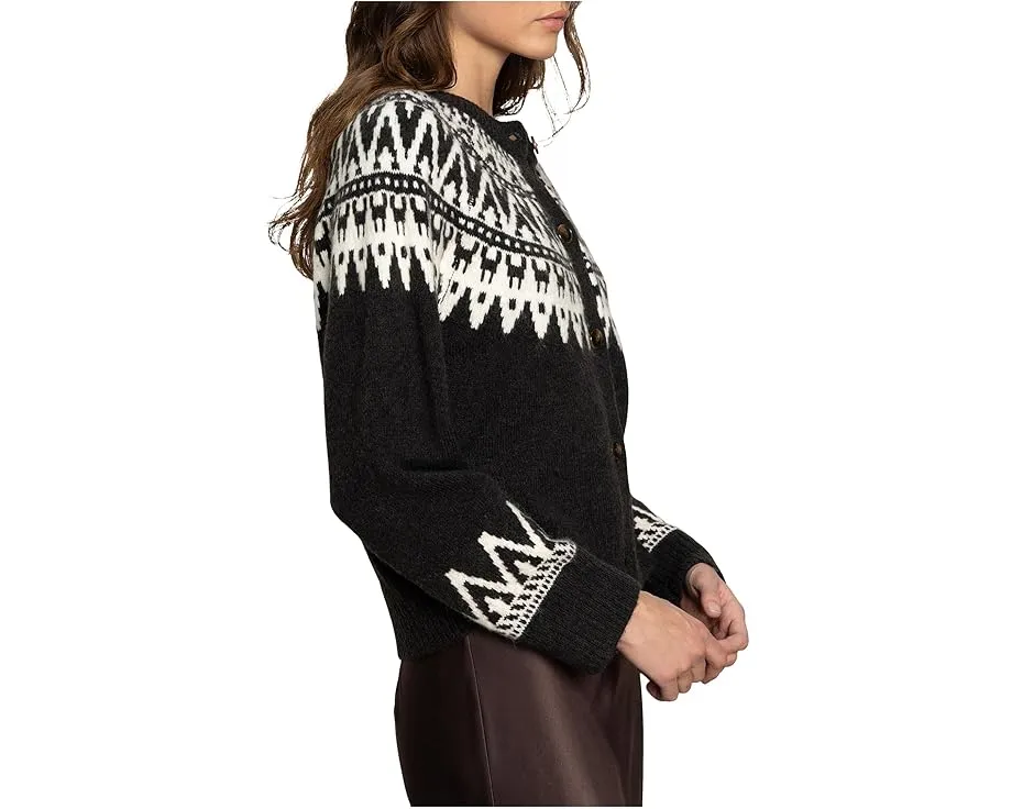 Fairisle Crewneck Cardi