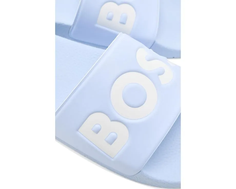 Сланцы Big Logo Slide Sandals BOSS с крупным логотипом
