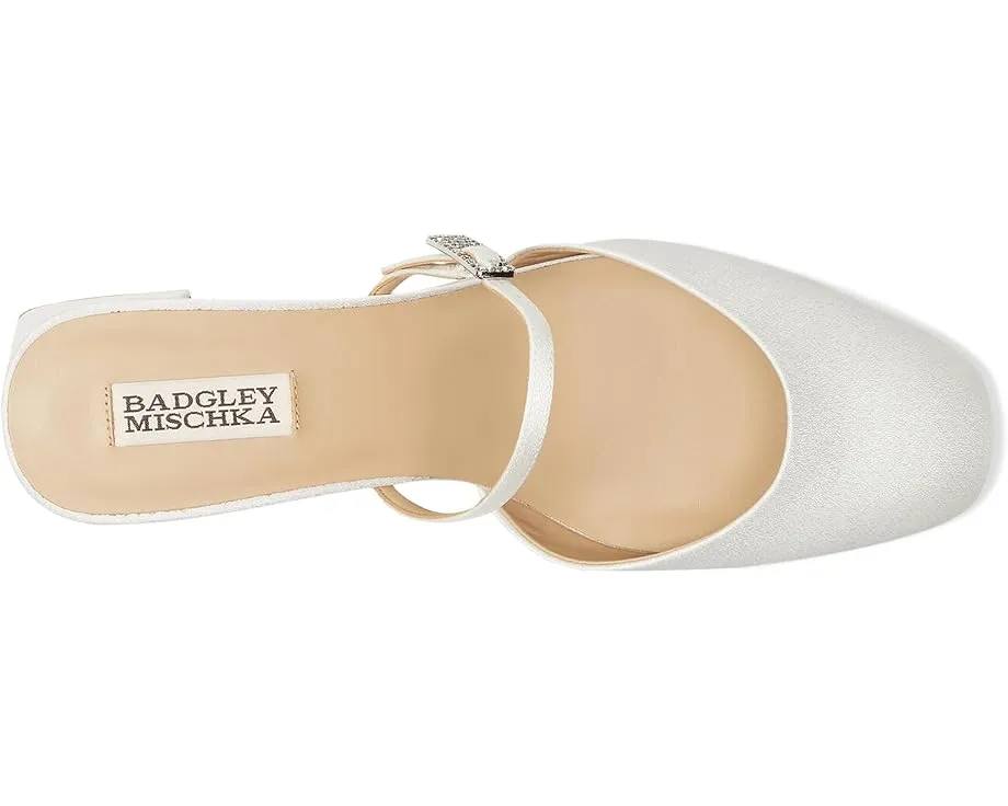 Туфли Badgley Mischka Valarie на квадратном каблуке с ремешком Mary Jane и украшенной пряжкой