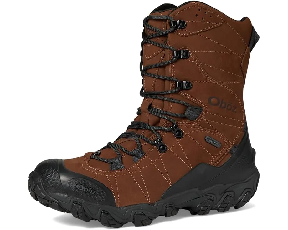 Утепленные зимние ботинки Oboz Bridger 10" Insulated B-Dry с мембраной