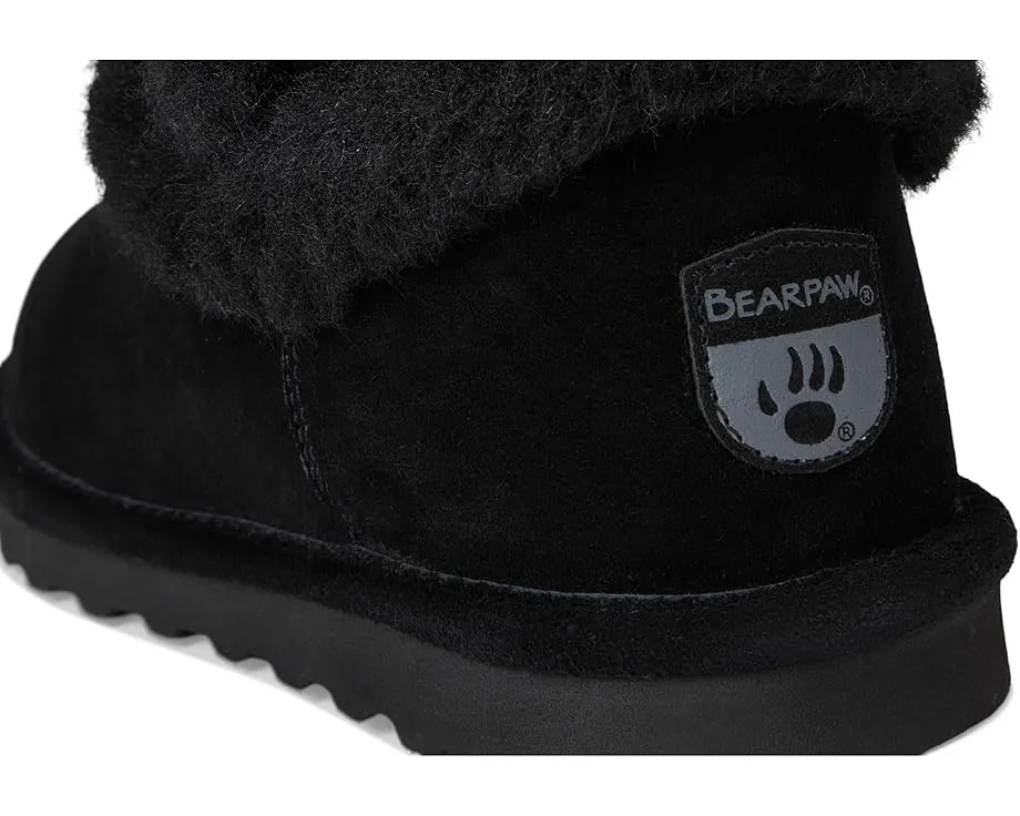 Зимние сапоги Bearpaw Kate до икры с меховой отделкой и защитой Bearcoat