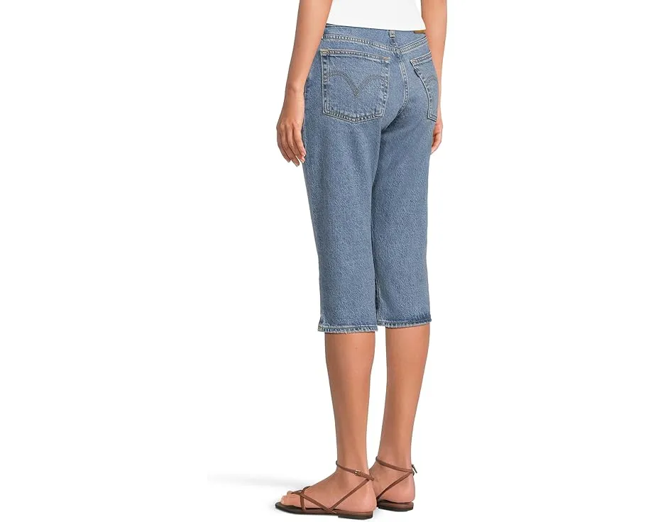 Капри Levi's® Premium Wedgie с высокой талией и зауженным силуэтом