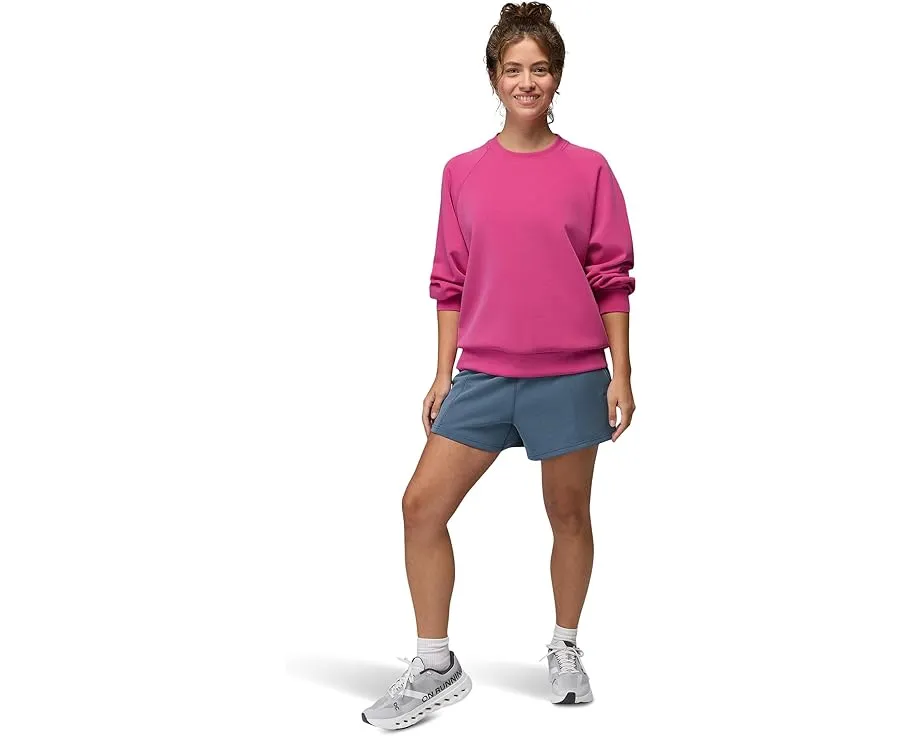 Свитшот Shea Crewneck с расслабленным кроем и вышивкой Prana