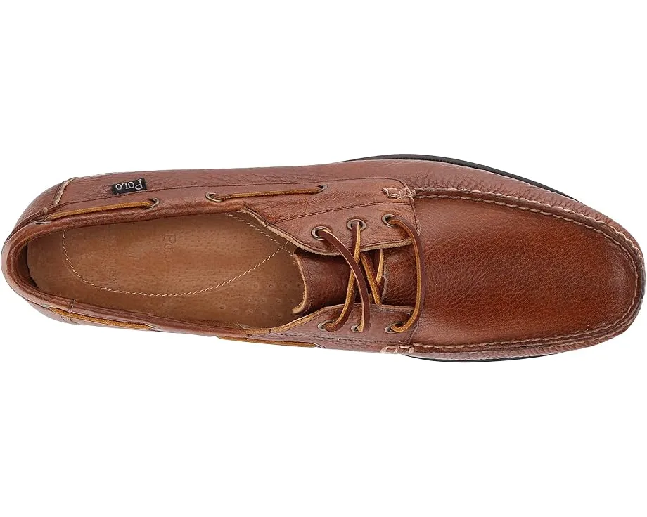 Ботинки Bienne Boat Shoe из мягкой кожи с логотипом Polo Ralph Lauren