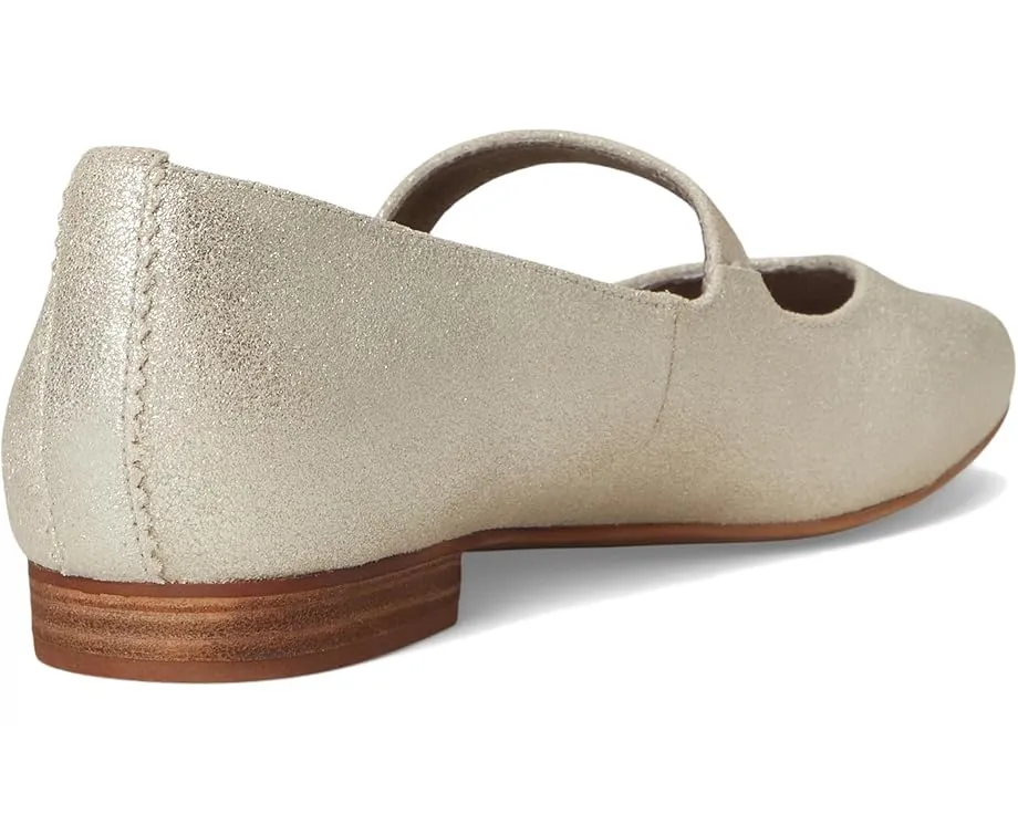Туфли-лодочки TOMS Bianca из замши с квадратным носком и ремешком