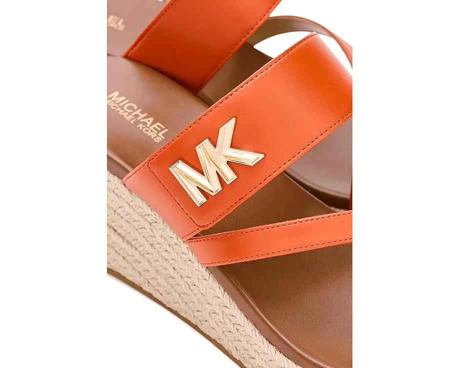 Босоножки MICHAEL Michael Kors Jilly Mid Wedge с плетеной отделкой