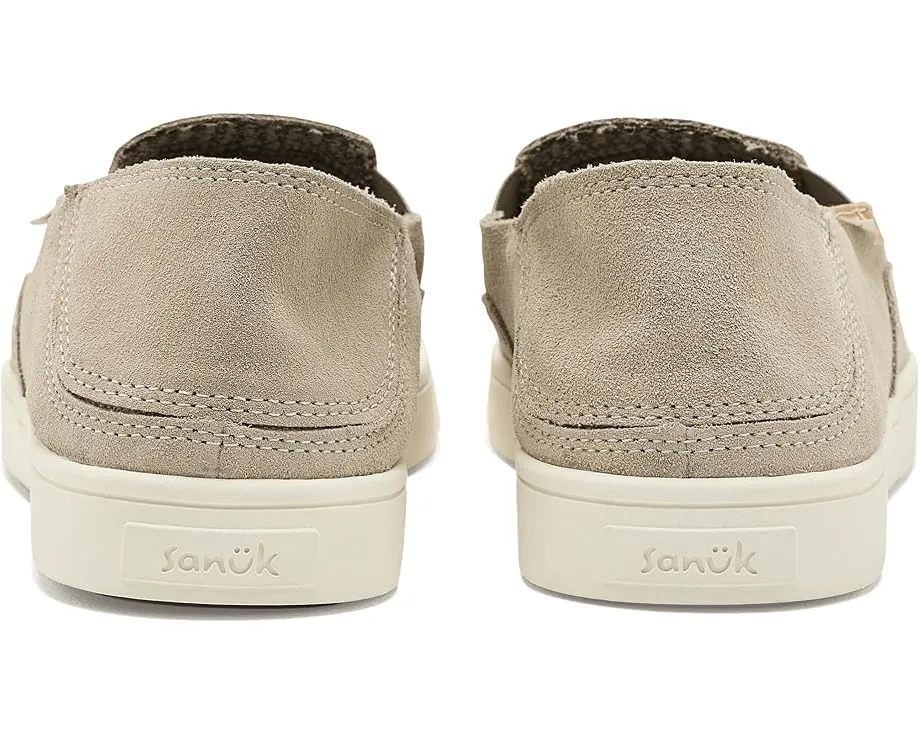 Кеды Sanuk Tydal Slip-On Leather замшевые