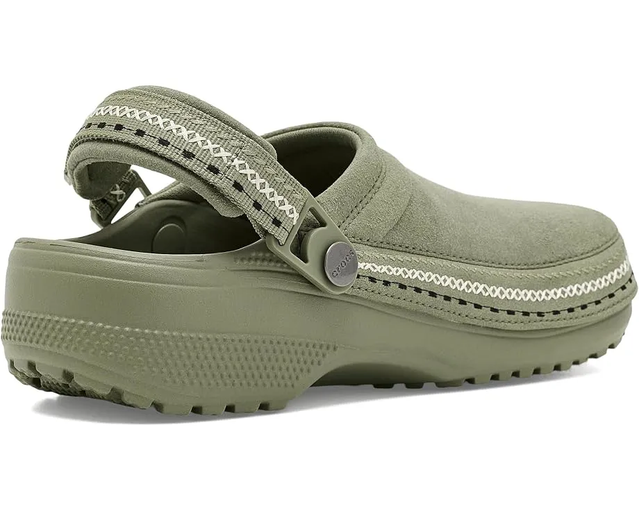 Сабо Classic Crafted Canvas Vegan Suede Stitch от Crocs