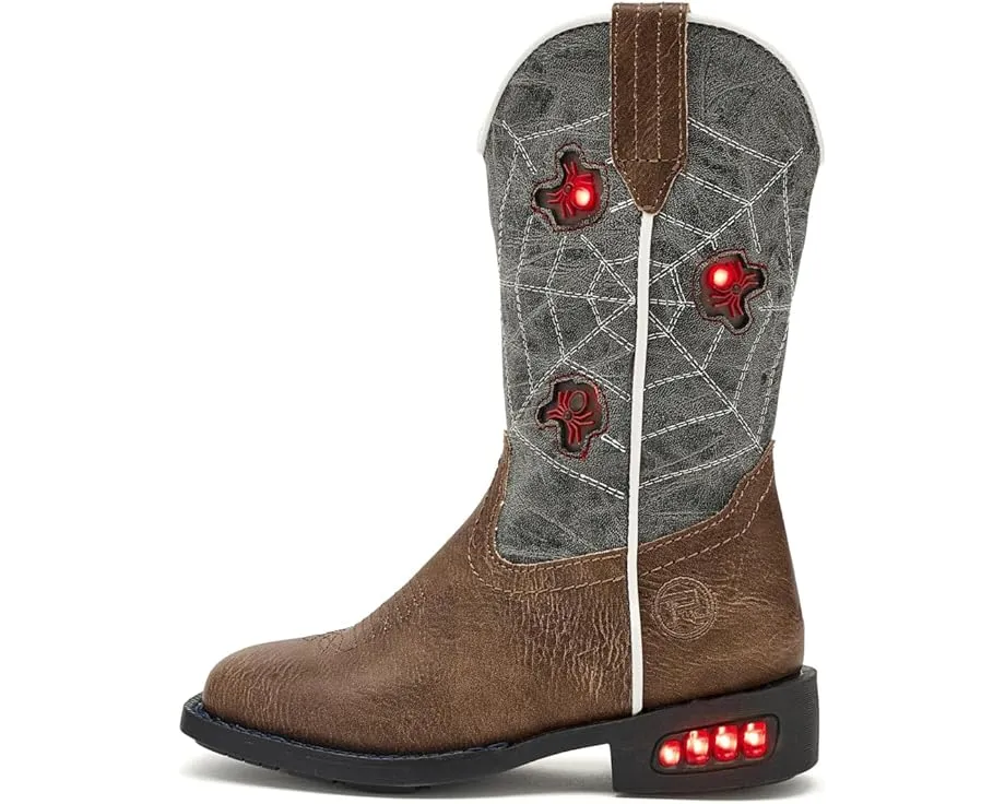 Сапоги Roper Spidie для малышей с дизайном паутины и светящимися элементами