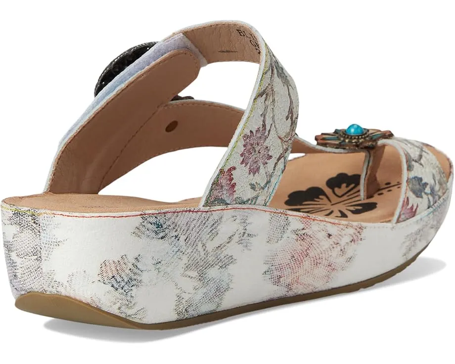 Сандалии Blissbloom на платформе с цветочным декором L'Artiste by Spring Step