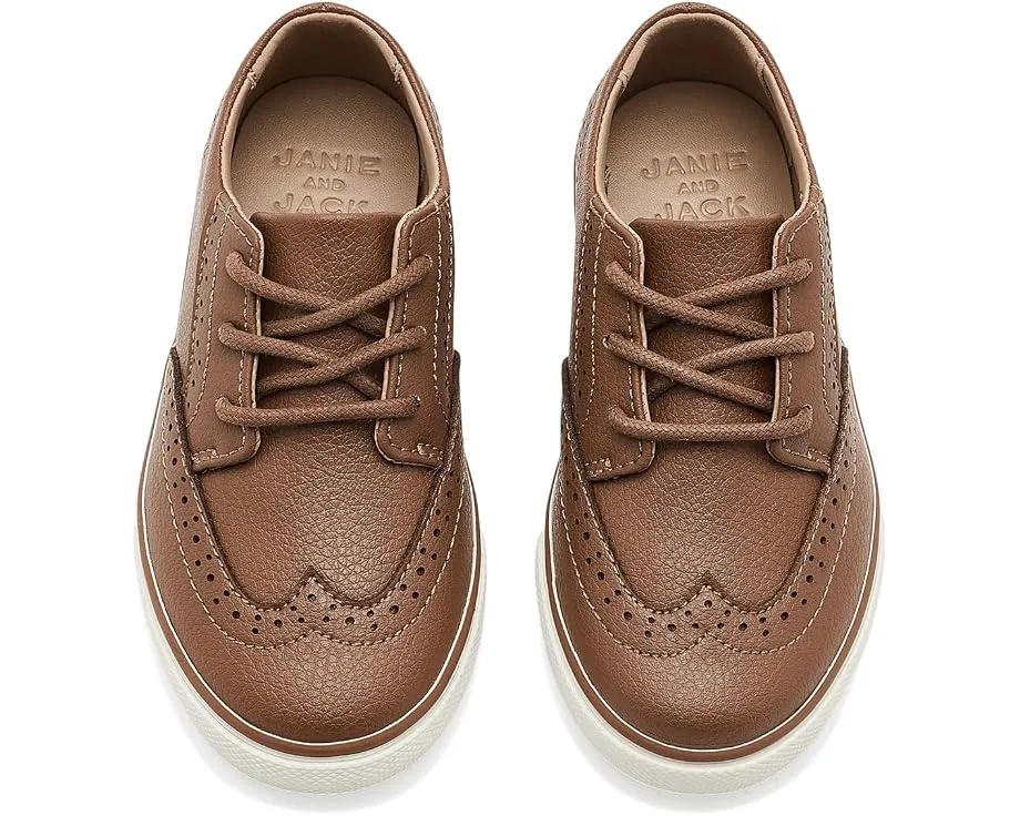 Кеды Wingtip Janie and Jack из замши с брогингом для детей