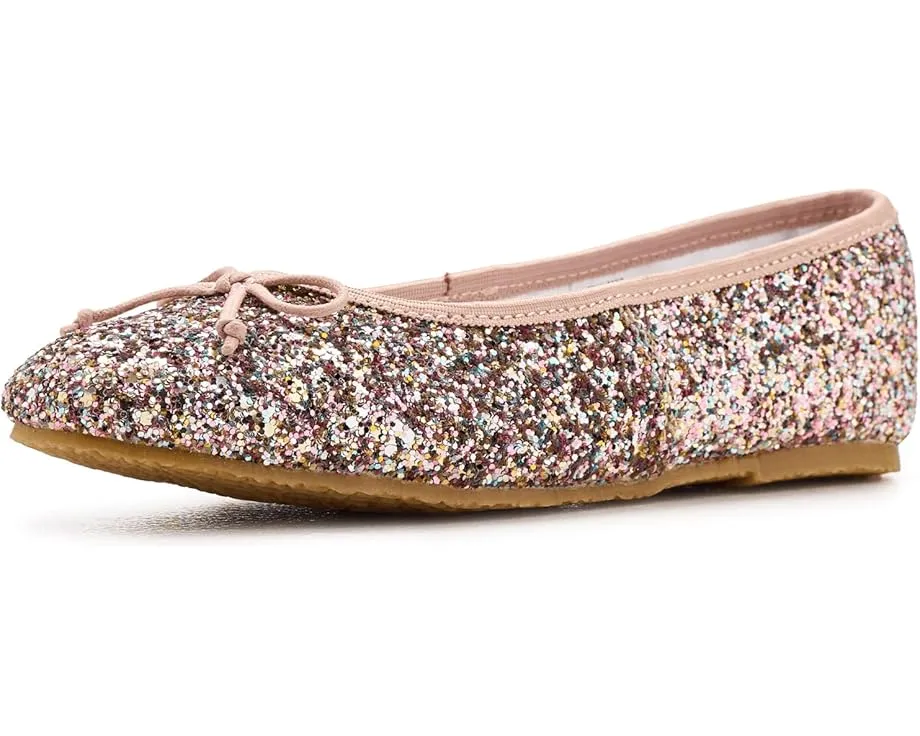 Балетки L'Amour Shoes Kids Victoria с блестками и бантом