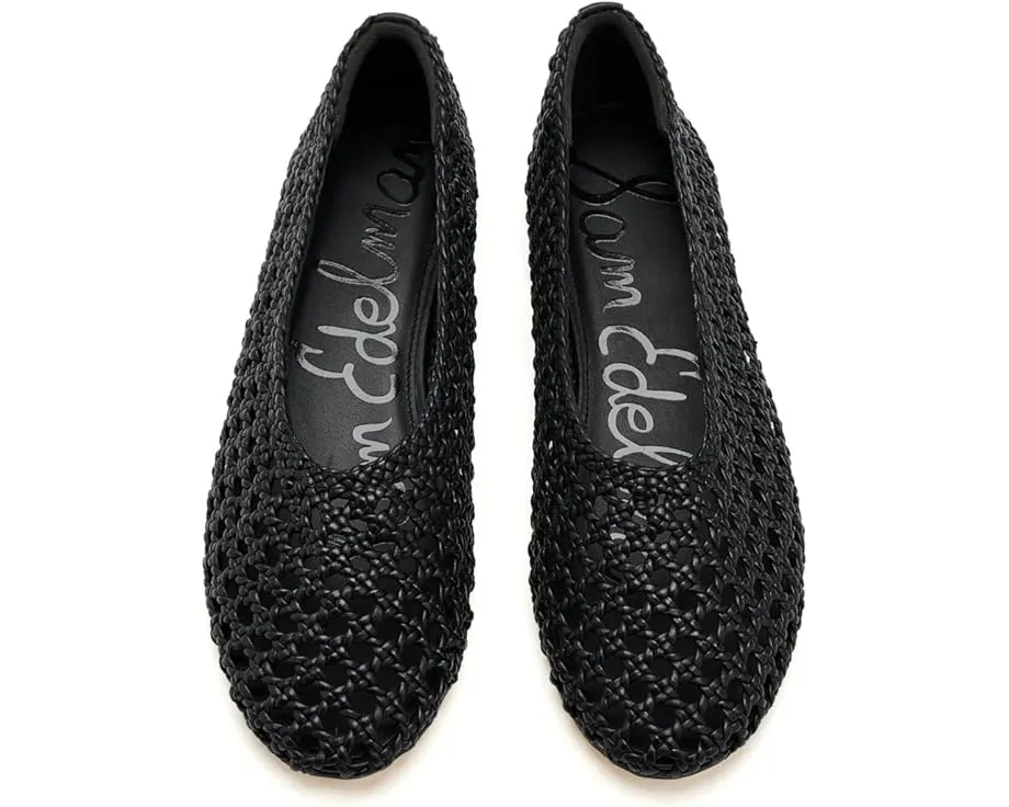 Балетки Sam Edelman Shira с плетеной кожей и квадратным носком
