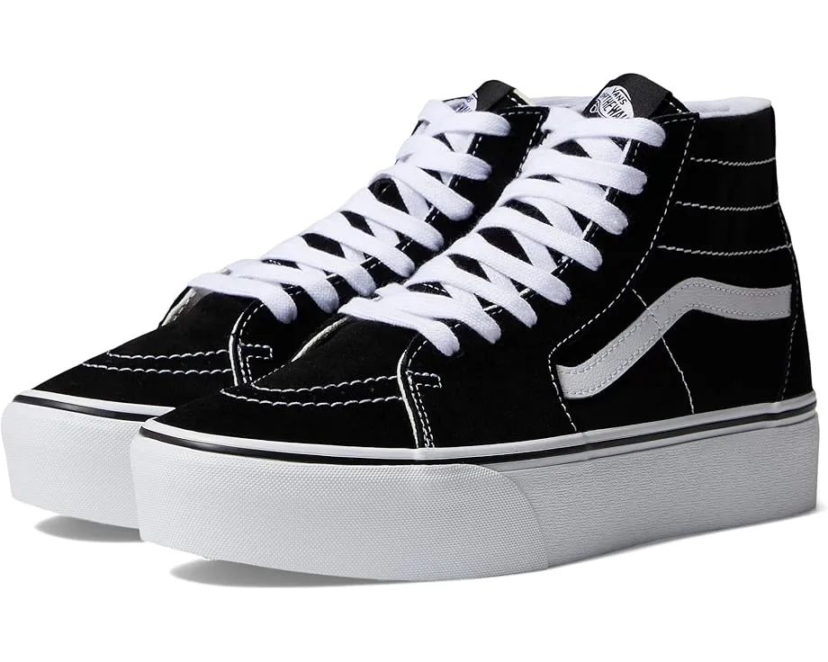 Кроссовки Vans Sk8-Hi Tapered Stackform с высоким верхом и принтом
