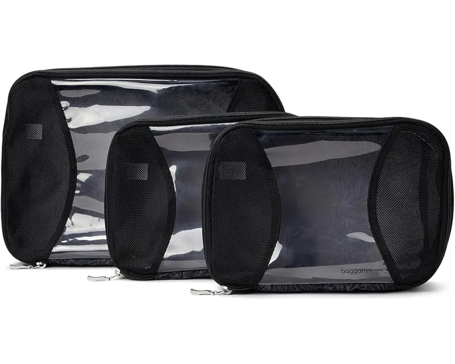 Набор компрессионных кубов 2 средних и 1 большой Baggallini для организации багажа