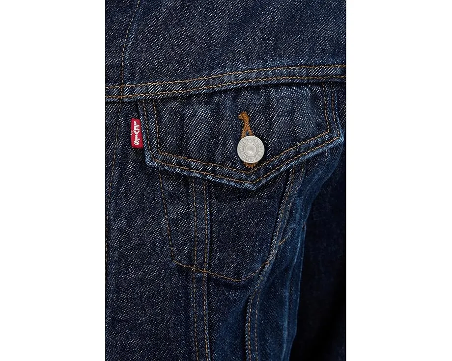 Короткая куртка-тракер Levi's Premium Shrunken 90s Trucker в винтажном стиле