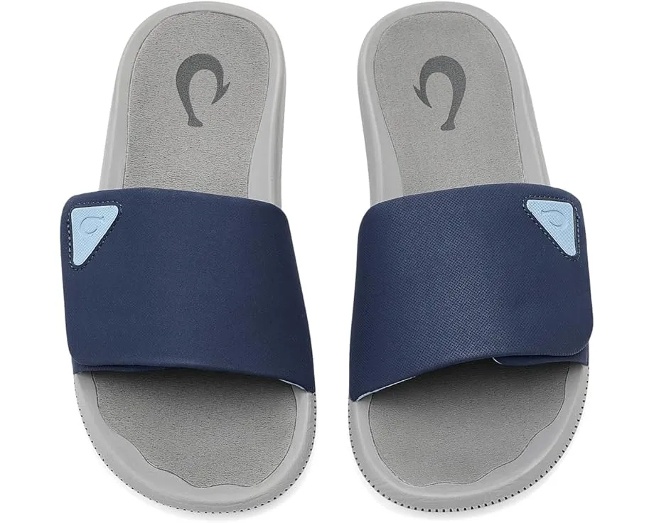 Сланцы Ulele Slide с регулируемой липучкой для пляжа и бассейна OluKai