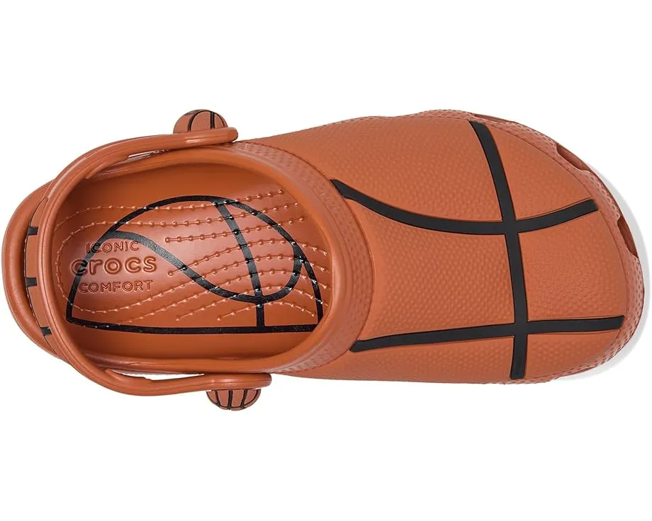 Crocs спортивные сабо Classic для детей с ремешком на пятке