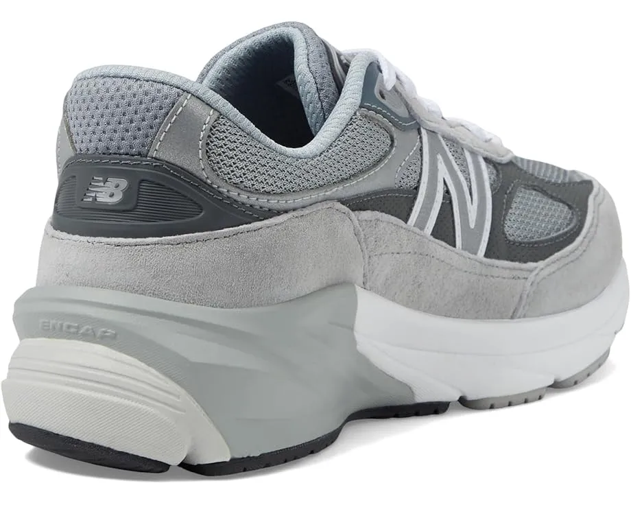 Детские кроссовки New Balance 990v6 с технологией FuelCell и кожаным верхом