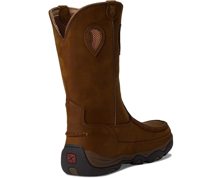 Ботинки хайкеры Twisted X на шнурках с верхом из премиальной кожи и устойчивой к скольжению подошвой