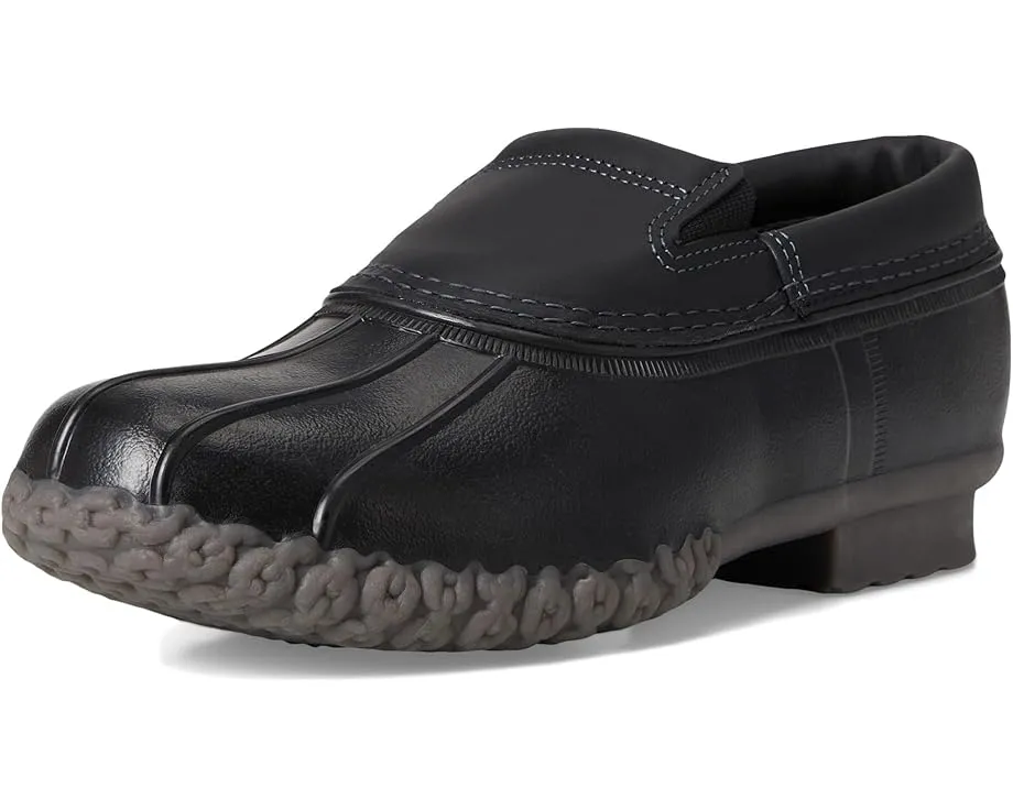 Слипоны L.L.Bean Rubber Moc из кожи с резиновой подошвой