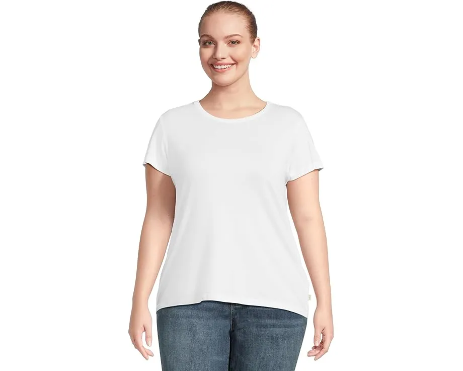 Футболка L.L.Bean с коротким рукавом из мягкого стрейч-супимы с круглым вырезом