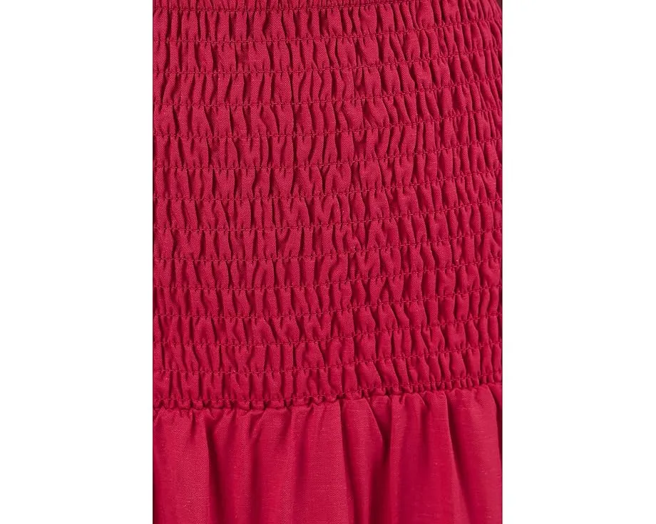 Юбка миди Seafolly Beach Edit на резинке с карманами и регулировкой