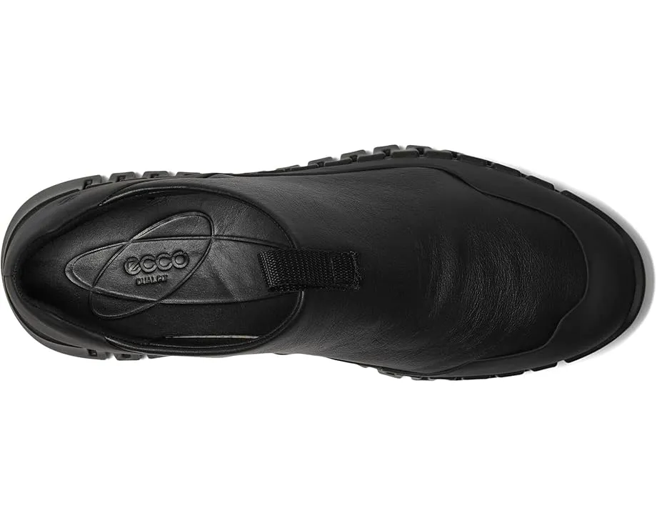 Кроссовки ECCO Gruuv Slip-On из мягкой кожи с эластичными шнурками