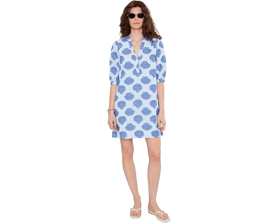 Платье Lilly Pulitzer Mialeigh с рукавом 3 4 длины и воротником