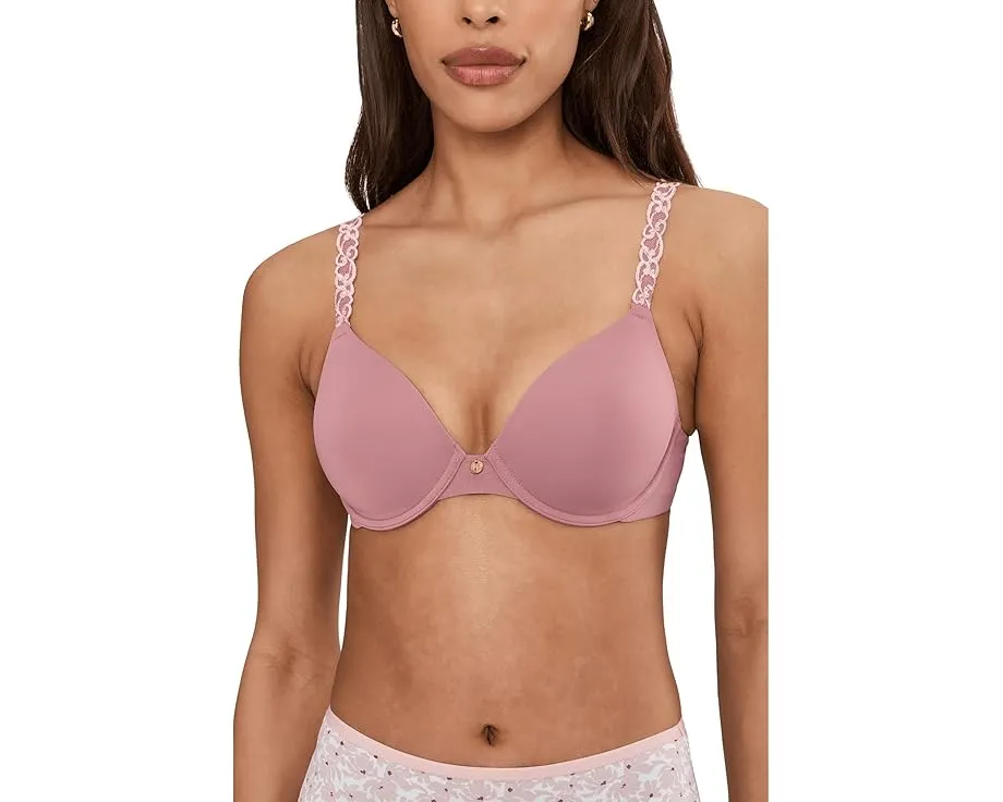 Бюстгальтер Natori Pure Luxe Contour с косточками и кружевом