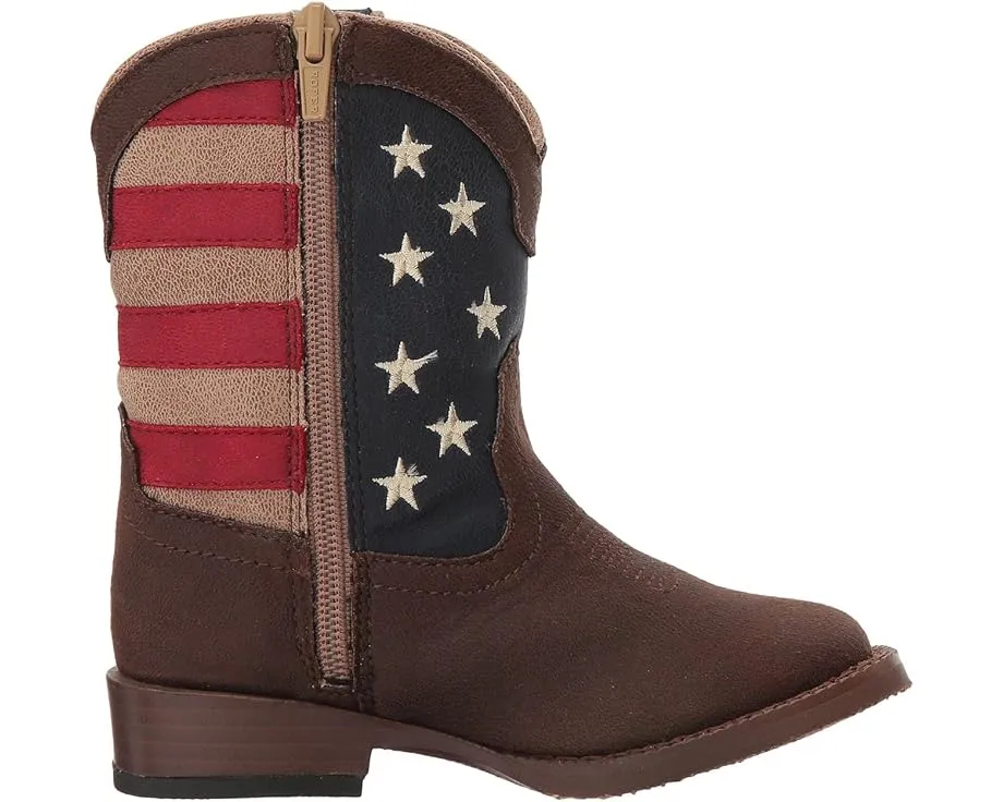 Детские ковбойские сапоги Roper Kids American Patriot с флагом США