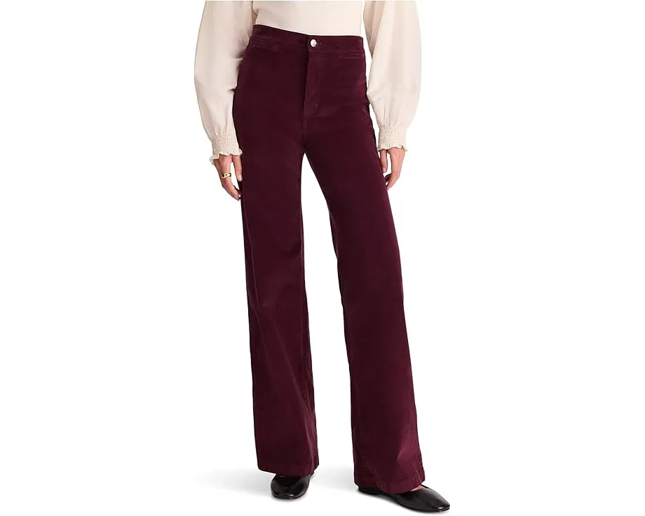Брюки Madewell The Wide Leg In Cord из вельвета с высокой посадкой