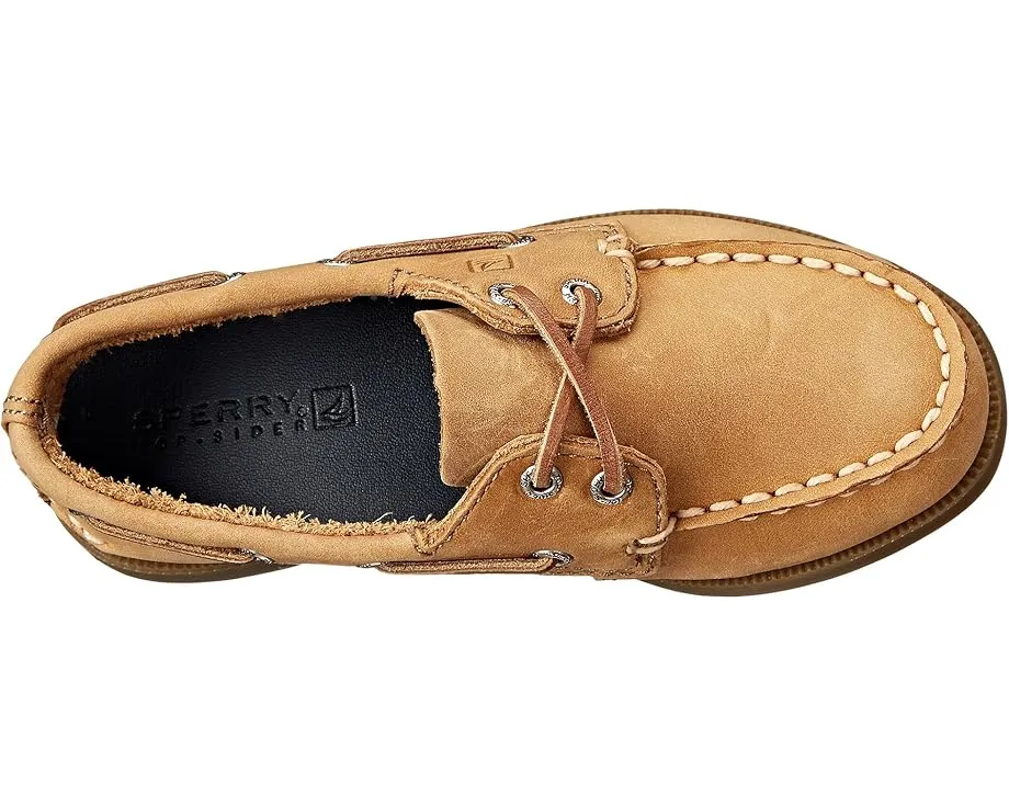 Детские лодочные туфли Sperry Kids Authentic Original с ручной строчкой Tru-Moc