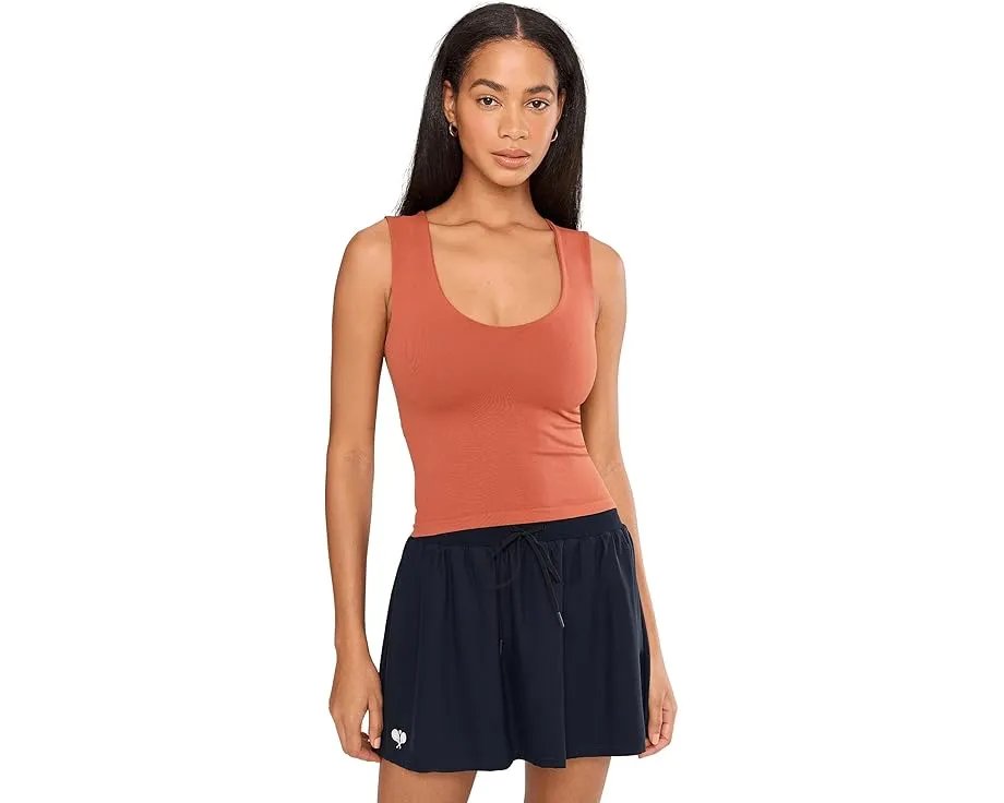 Топ Free People Clean Lines Muscle Cami с широкими бретелями и бесшовным кроем