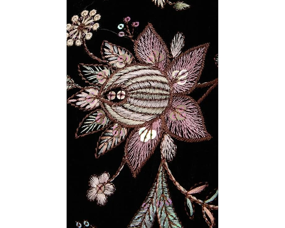 Сумка кроссбоди Patricia Nash Kelmscott Frame с бархатным жаккардом