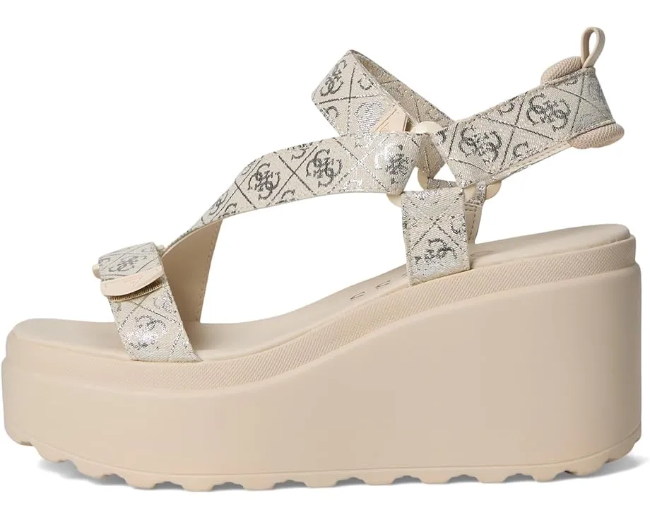 Босоножки Ocilia на платформе с ремешком на щиколотке GUESS