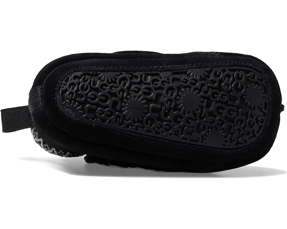 Детские тапочки UGG Tasman из замши на липучке