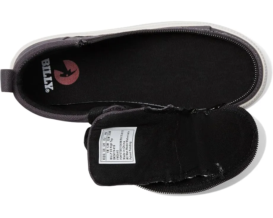 Детские высокие кроссовки BILLY CS High Top в скейтерском стиле с молнией