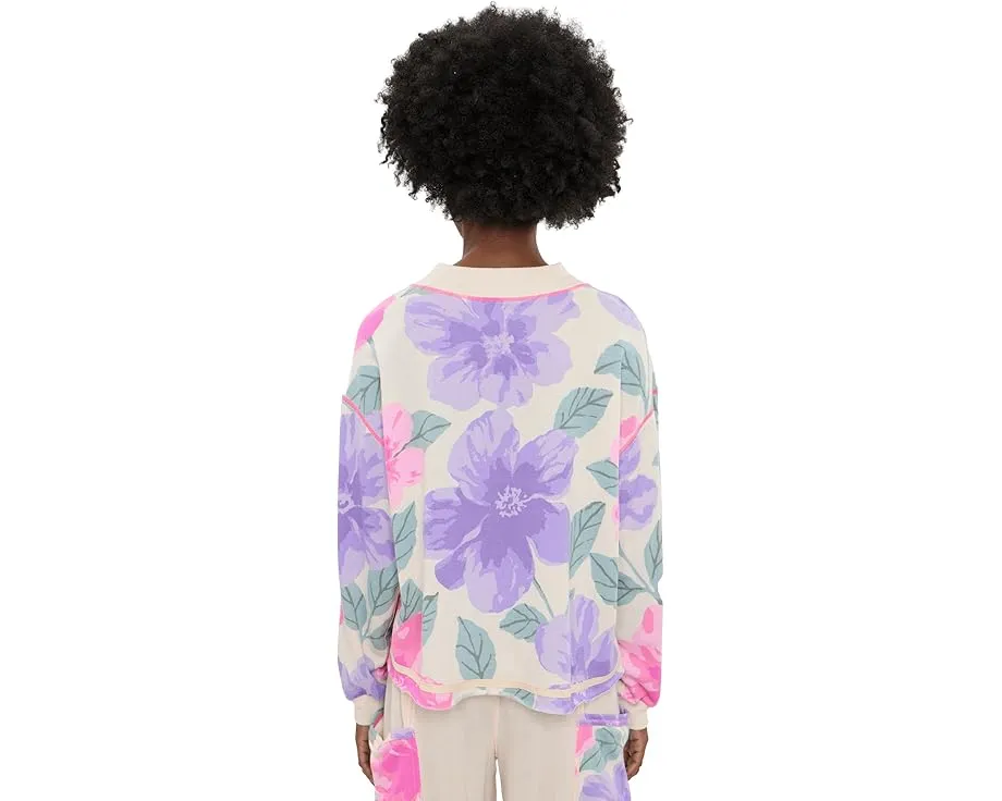 Free People пуловер Summer Loving Pullover с цветочным принтом