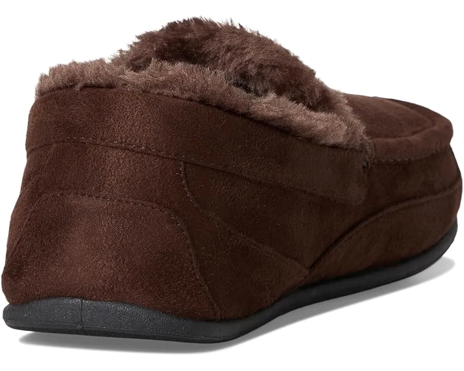 Тапочки-мокасины Deer Stags Spun с искусственным мехом и подошвой для дома и улицы