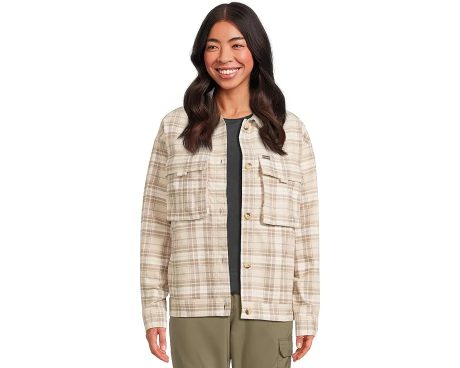 Columbia Wildest Venture рубашка-куртка из хлопка в стиле фланели