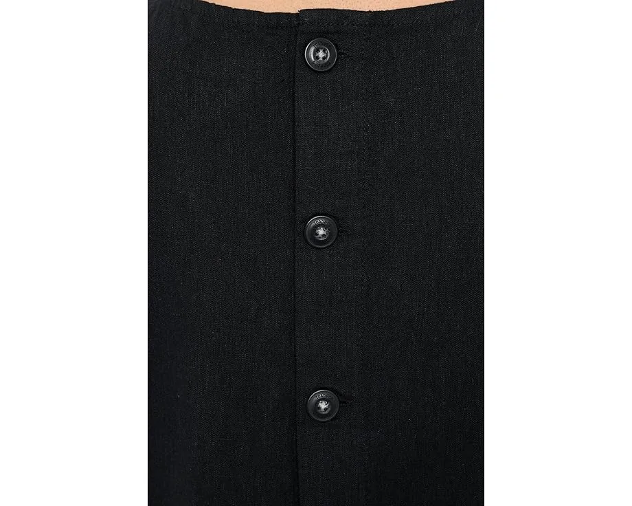Топ Toad&Co Taj Hemp Button Back из конопли с V-образным вырезом
