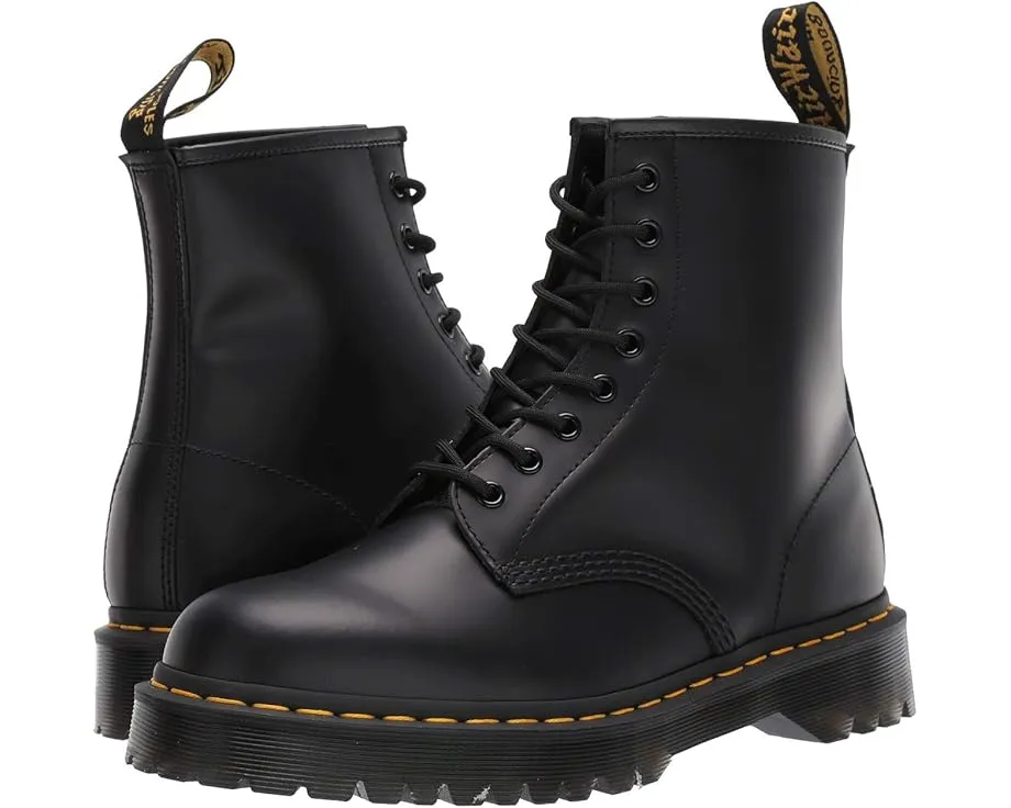 Ботинки Dr. Martens 1460 Bex на шнуровке из гладкой кожи с высокой платформой