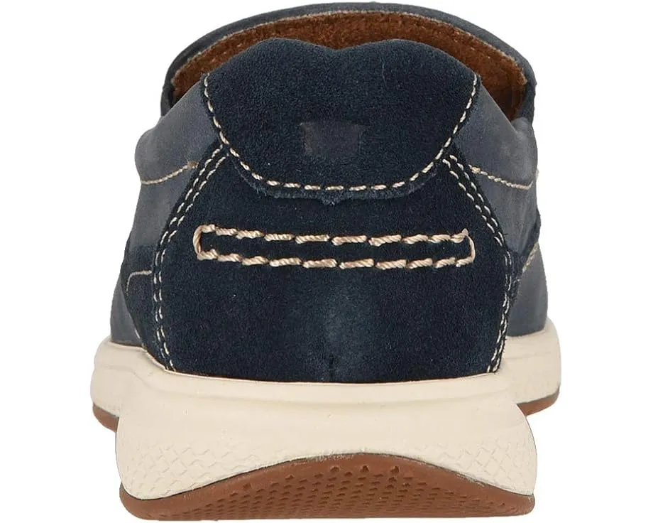 Florsheim Kids Great Lakes Moc Slip, Jr. с контрастной строчкой и памятью формы